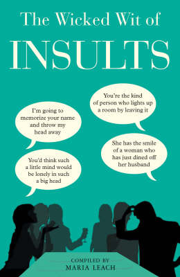 Book cover for The Wicked Wit of Insults