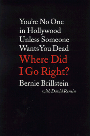 Cover of Where Did I Go Right?