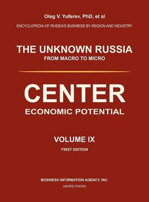 Book cover for Center Economic Potential. Volume IX