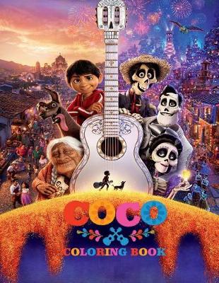 Book cover for Coco Coloring Book