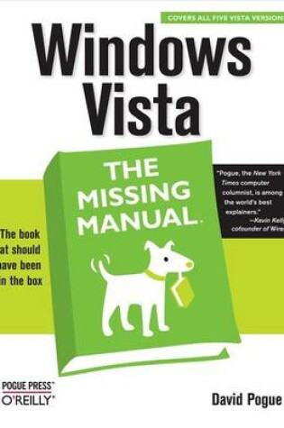 Cover of Windows Vista: The Missing Manual