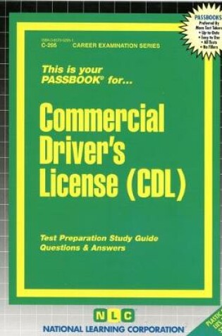 Cover of Commercial Driver's License (CDL)