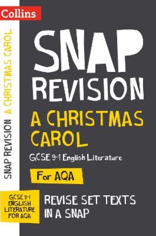 Cover of A Christmas Carol: AQA GCSE 9-1 English Literature Text Guide