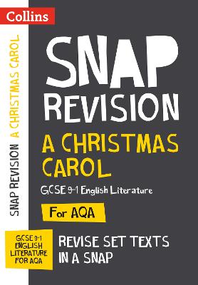 Book cover for A Christmas Carol: AQA GCSE 9-1 English Literature Text Guide