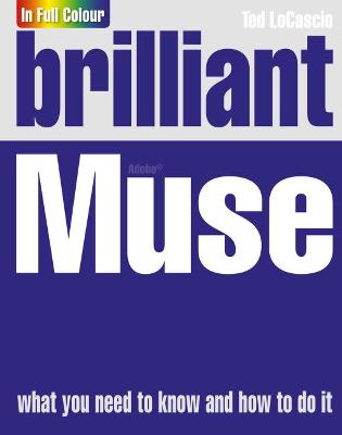 Book cover for Brilliant Adobe Muse