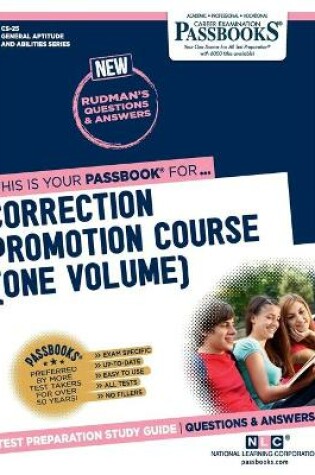 Cover of Correction Promotion Course (One Volume)