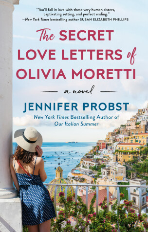 Book cover for The Secret Love Letters of Olivia Moretti