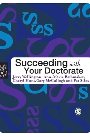 Cover of Succeeding with Your Doctorate
