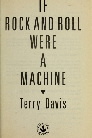 Cover of If Rock and Roll Were a Machine