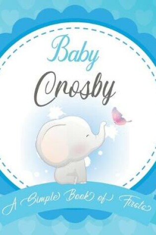 Cover of Baby Crosby A Simple Book of Firsts
