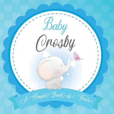 Book cover for Baby Crosby A Simple Book of Firsts
