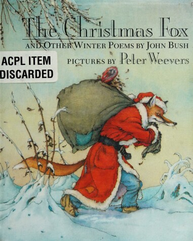 Book cover for Weevers P. & Bush J. : Christmas Fox (Hbk)