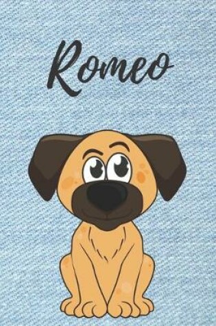 Cover of Romeo Hund-Malbuch / Notizbuch Tagebuch