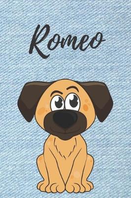 Book cover for Romeo Hund-Malbuch / Notizbuch Tagebuch