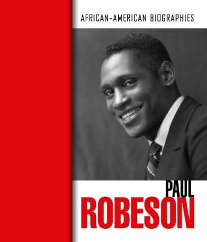 Book cover for Paul Robeson