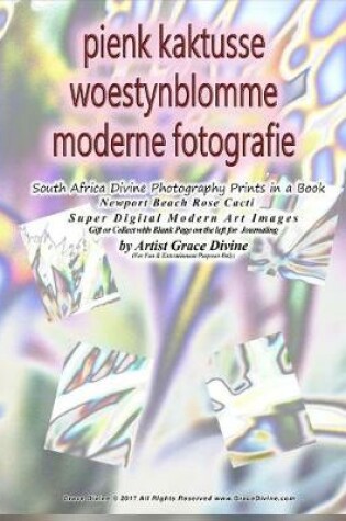 Cover of pienk kaktusse woestynblomme moderne fotografie SOUTH AFRICA Divine Photography Prints in a Book Newport Beach Rose Cacti