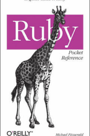 Cover of Ruby Pocket Reference