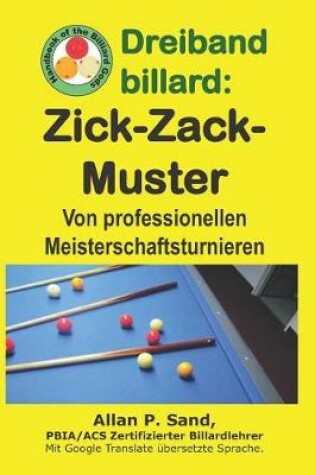 Cover of Dreiband Billard - Zick-Zack-Muster