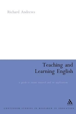 Book cover for Teaching and Learning English