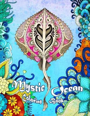 Book cover for Mystic Ocean Coloring Book