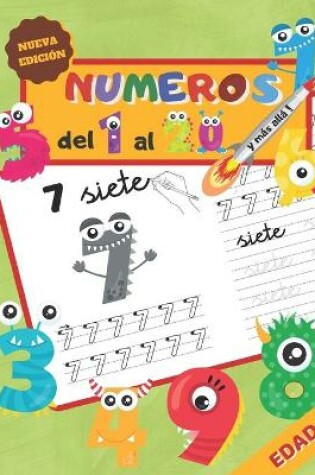 Cover of NÚMEROS DEL 1 AL 20, y más allá!