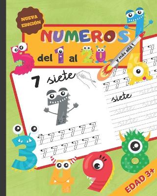 Book cover for NÚMEROS DEL 1 AL 20, y más allá!