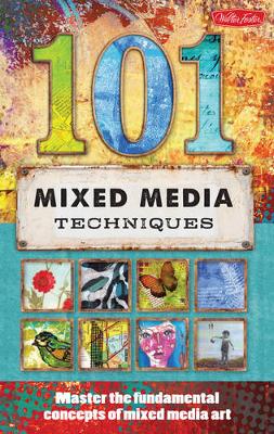 Book cover for 101 Mixed Media Techniques