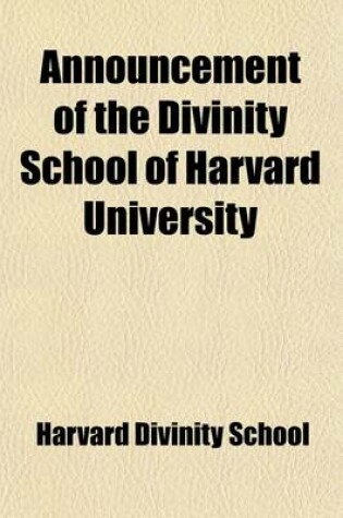 Cover of Divinity School