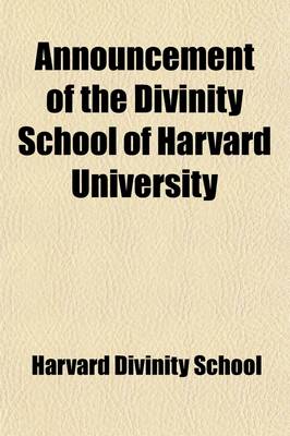 Book cover for Divinity School