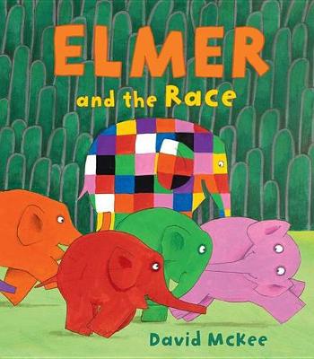 Book cover for Elmer and the Race