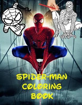 Book cover for Spider-Man Coloring Book