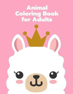 Cover of Animal Coloring Book for Adults