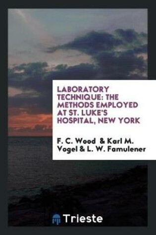 Cover of Laboratory Technique