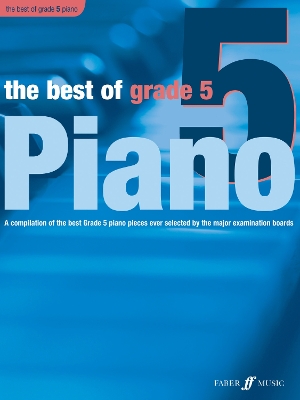 Book cover for The Best of Grade 5 Piano