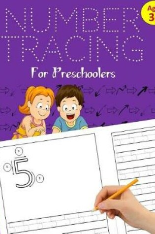 Cover of Number Tracing Book for Preschoolers