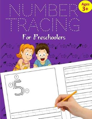 Book cover for Number Tracing Book for Preschoolers