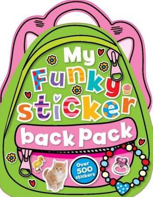 Book cover for My Funky Sticker Backpack