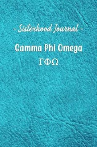 Cover of Sisterhood Journal Gamma Phi Omega