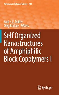 Cover of Self Organized Nanostructures of Amphiphilic Block Copolymers I