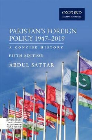 Cover of Pakistans Foreign Policy 1947-2019