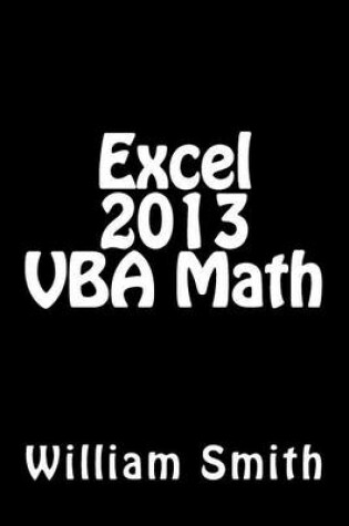 Cover of Excel 2013 VBA Math