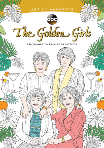 Book cover for Art Of Coloring: Golden Girls