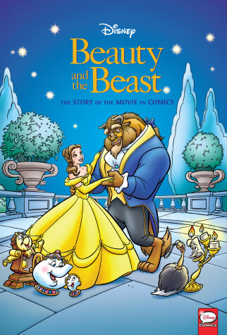 Book cover for Disney Beauty and the Beast: The Story of the Movie in Comics