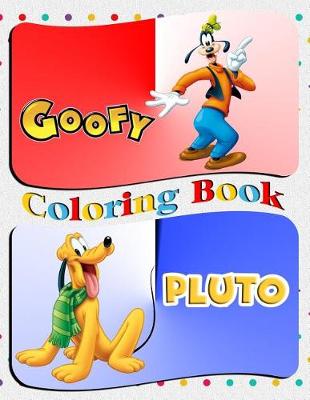 Book cover for Goofy & Pluto Coloring Book