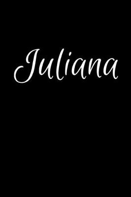 Book cover for Juliana