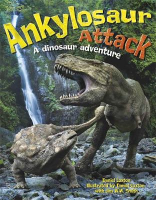 Book cover for Ankylosaur Attack: A Dinosaur Adventure