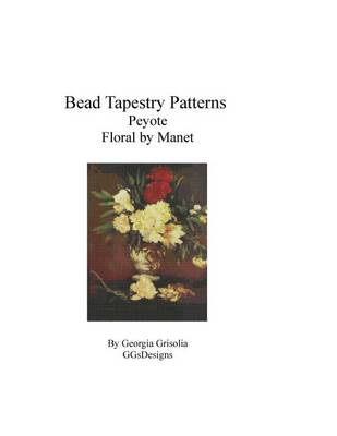 Book cover for Bead Tapestry Patterns Peyote Floral by Manet