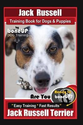 Book cover for Jack Russell Training Book for Dogs & Puppies by Boneup Dog Training