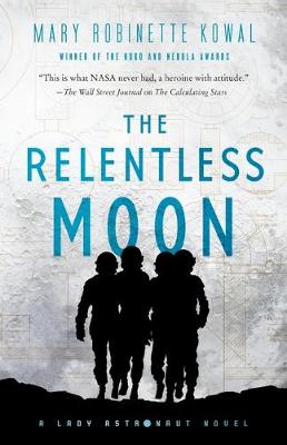 Book cover for The Relentless Moon