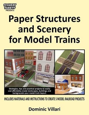 Cover of Paper Structures and Scenery for Model Trains